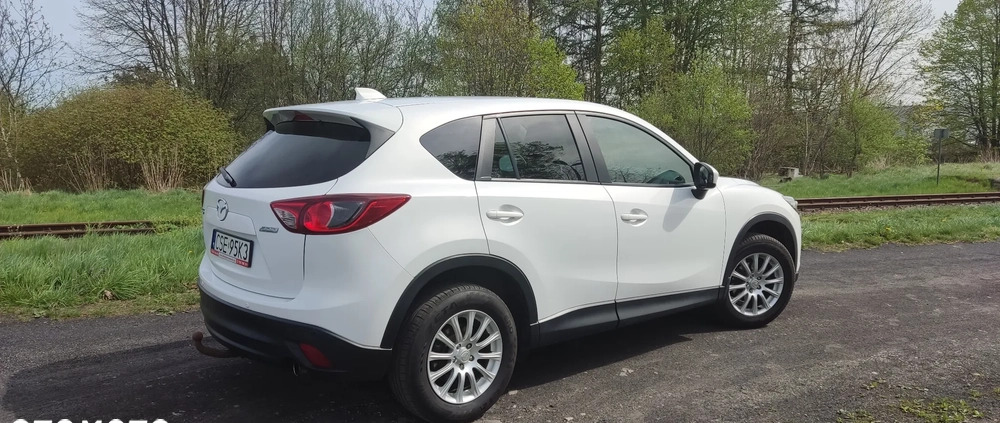 Mazda CX-5 cena 55900 przebieg: 191800, rok produkcji 2013 z Lubraniec małe 106